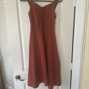 Midi-length sundress